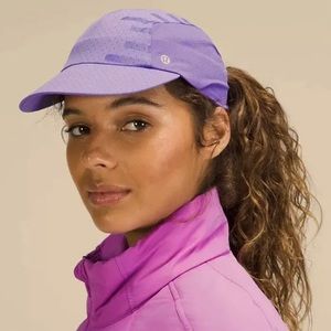 Lululemon New With Tags L/XL perforated Run & Train hat